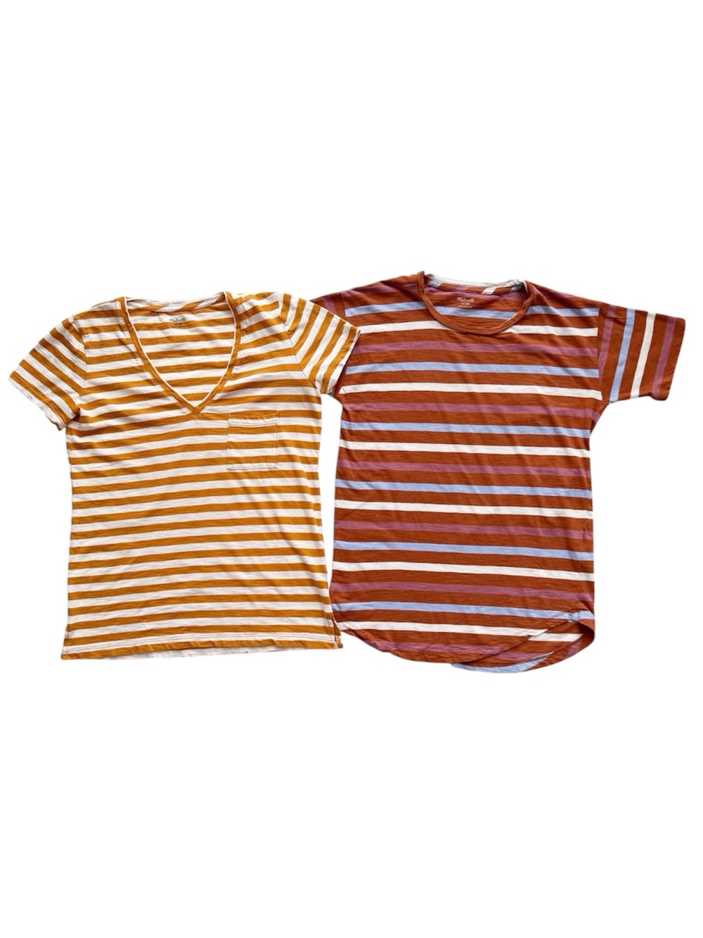 Madewell Striped Short Sleeved Tee Bundle Size XS